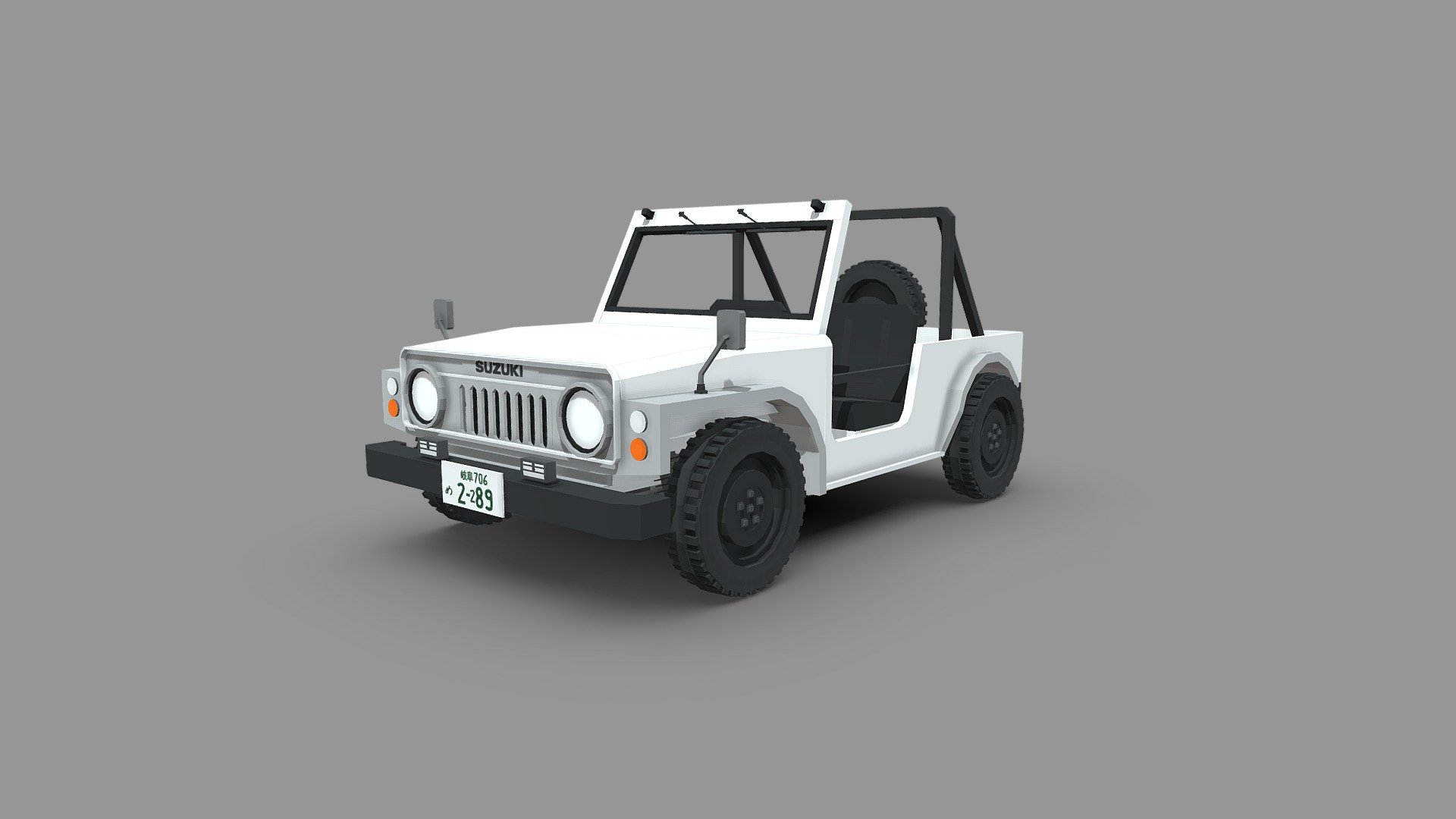 ArtStation - 3D car Suzuki Jimny 2023 with textures