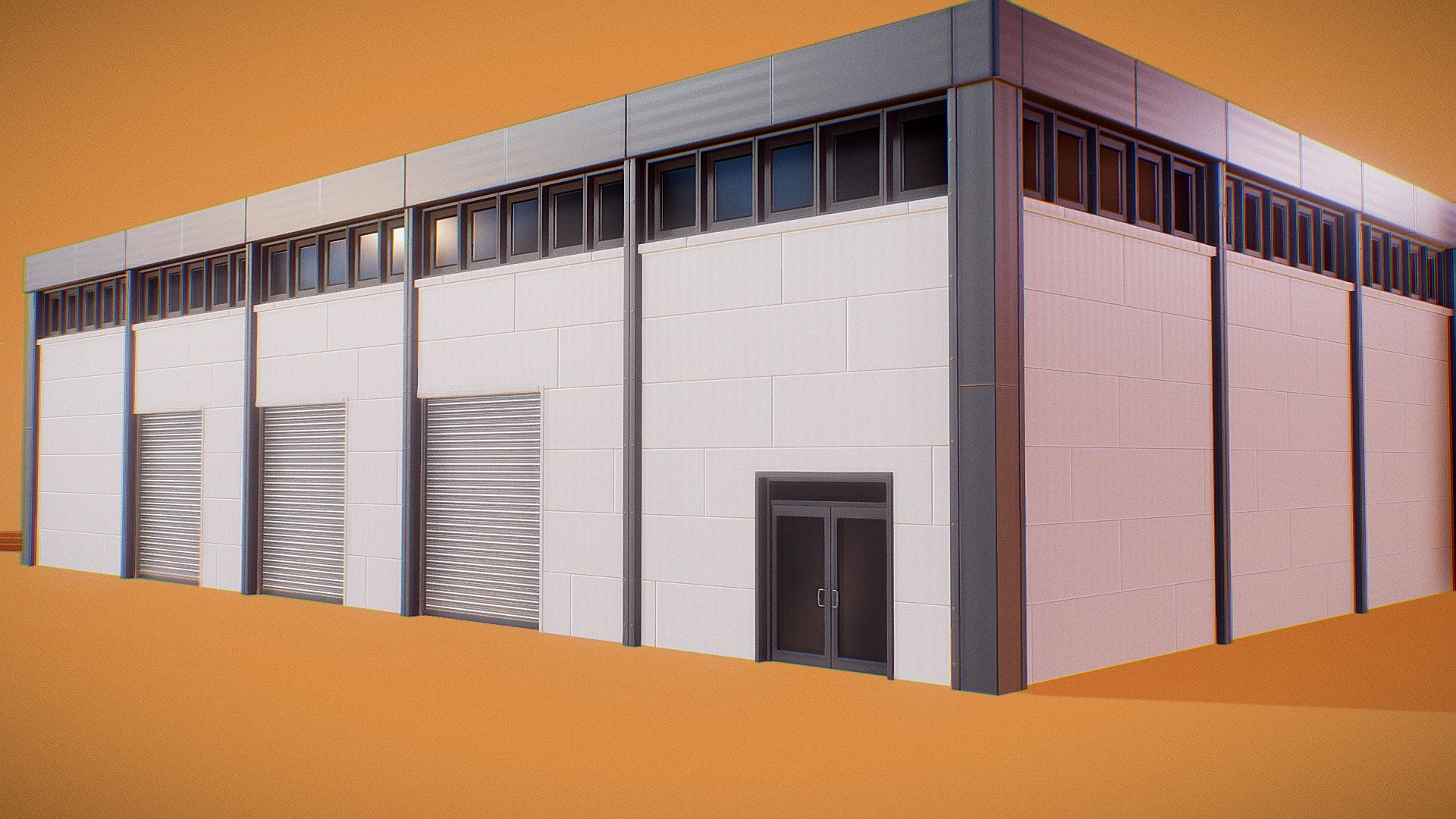 Game-Ready Large Modular Warehouse

2048x2048 Textures (Albedo, Roughness, Metalic, Normal)

12073 Triangles




Check out other similar assets:

Small Warehouse

Large Modern Warehouse

Large Warehouse

Storage Building

Hangar

Small Garage Building

Garage Building
 - Large Modular Warehouse - Buy Royalty Free 3D model by Serhii3D 3d model