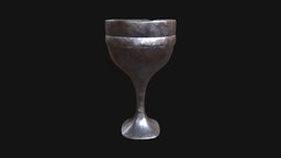 Royal Skinny Chalice drink, medieval, antique, skinny, metal, old, chalice, elegant, liquid, cup, royal