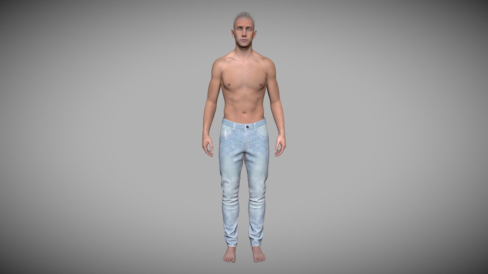 Cloth Title = Men's Casual Denim Pant with CC4 Kevin

Model = CC4 Kevin 

Pose =  Stand Pose M 

SKU = DG100151 

Product Type = Denim  

Cloth Length = Regular  

Body Fit = Slim Fit 

Occasion = Outerwear 

Waist Rise = Mid Rise 


Our Services:

3D Apparel Design.

OBJ,FBX,GLTF Making with High/Low Poly.

Fabric Digitalization.

Mockup making.

3D Teck Pack.

Pattern Making.

2D Illustration.

Cloth Animation and 360 Spin Video.


Contact us:- 

Email: info@digitalfashionwear.com 

Website: https://digitalfashionwear.com 


We designed all the types of cloth specially focused on product visualization, e-commerce, fitting, and production. 

We will design: 

T-shirts 

Polo shirts 

Hoodies 

Sweatshirt 

Jackets 

Shirts 

TankTops 

Trousers 

Bras 

Underwear 

Blazer 

Aprons 

Leggings 

and All Fashion items. 




Our goal is to make sure what we provide you, meets your demand 3d model