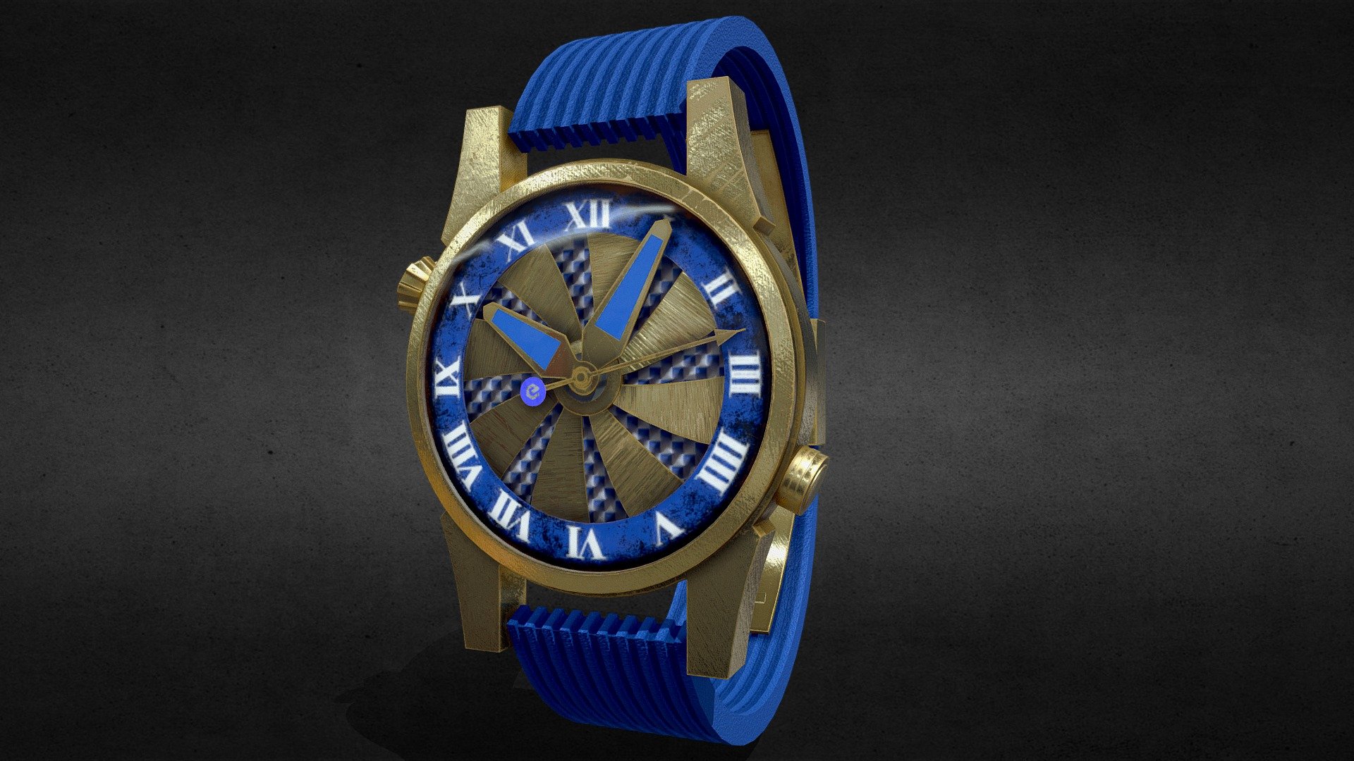 Awesome stainless steel eCash Coin Watch.

Currently available for download in FBX format.

3D model developed by AR-Watches 3d model