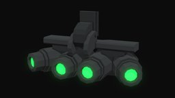 GPNVG-18 Low Poly goggles, night, nightvision, 18, panorama, tactical, vision, nvg, gpnvg, tarkov, nods, military, gpnvg-18