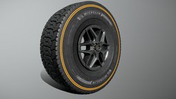 Off-Road Wheel and Tire wheel, rim, tire, offroad, car, tire-offroad