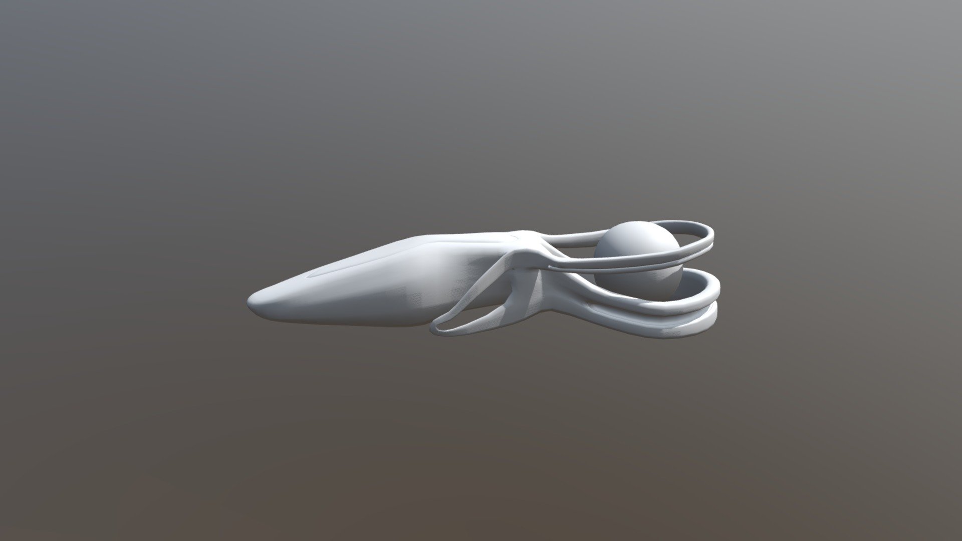 An Alien Pod Racer for Pod Racer 2028 - Alien Pod - 3D model by Pondit 3d model