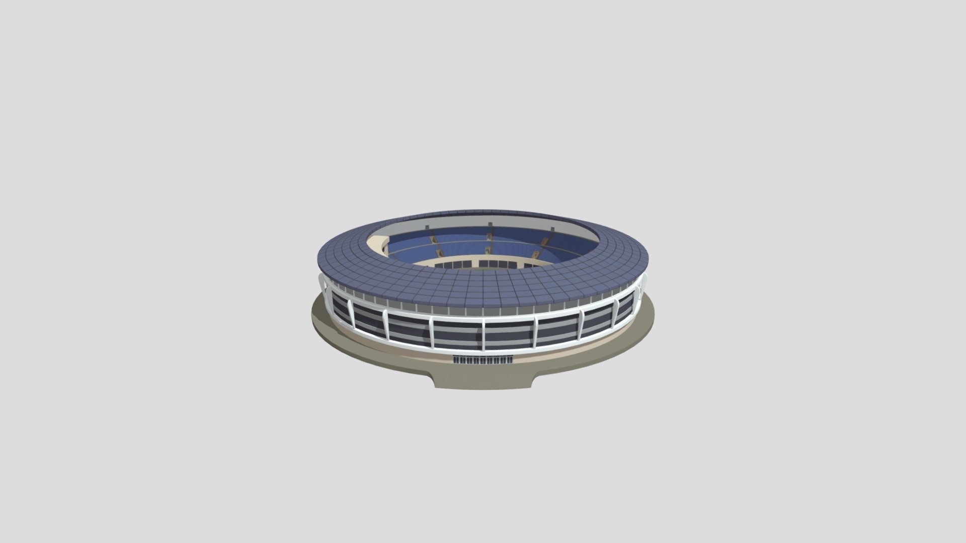 Yours !! - Sports Stadium - Download Free 3D model by Nyilonelycompany 3d model