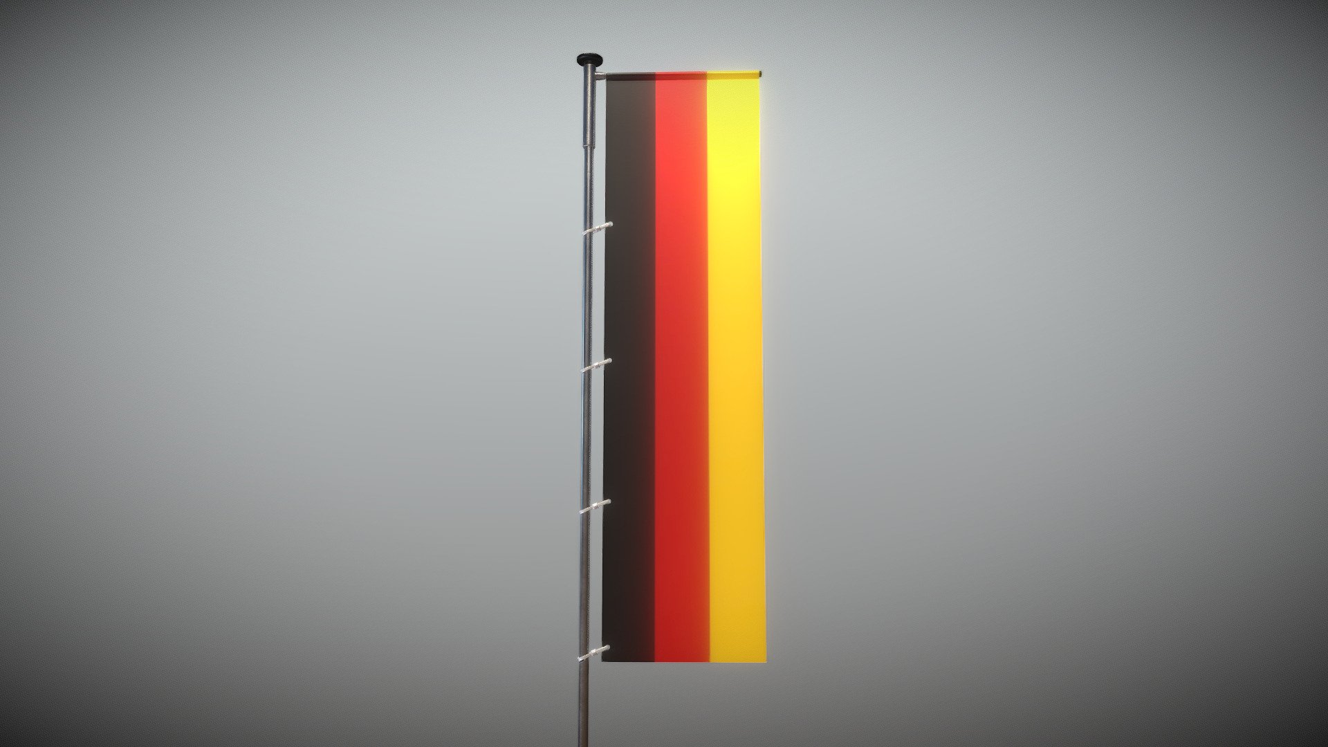 Germany flag with pole 8m.




Flag size 3.000m x 0.800m






Object Name - Germany_Flag 

Object Dimensions -  0.968m x 0.139m x 8.095m






Vertices = 1033

Edges = 2298

Polygons = 1265



3D model formats: 




Native format (*.blend)

Autodesk FBX (.fbx)

OBJ (.obj, .mtl)

glTF (.gltf, .glb)

X3D (.x3d)

Collada (.dae)

Stereolithography (.stl)

Polygon File Format (.ply)

Alembic (.abc)

DXF (.dxf)

USDC



Modeled and textured by 3DHaupt in Blender-2.83.5 - Germany Flag 8m - Buy Royalty Free 3D model by VIS-All-3D (@VIS-All) 3d model