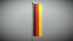 Germany Flag 8m flag, flagpole, germany, metal, pole, software-service-john, 3dhaupt, flagge, deutschland-flagge