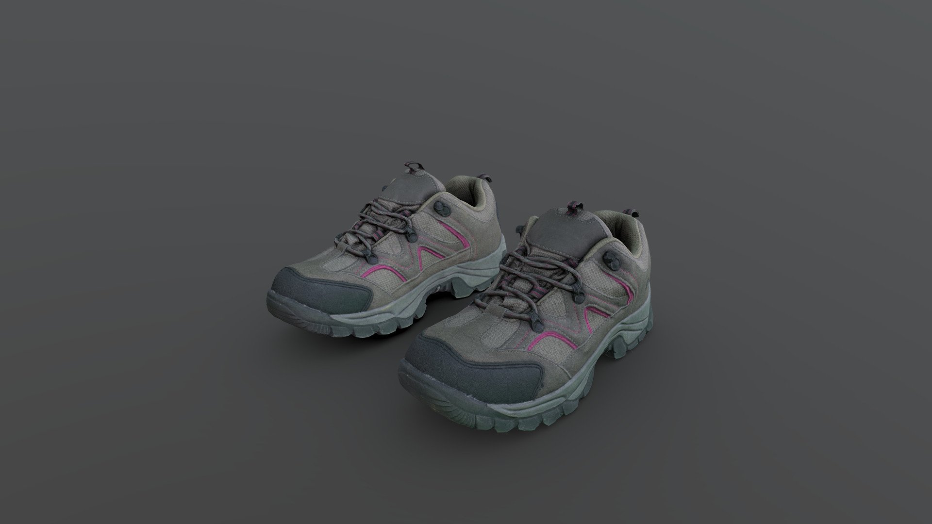 Pair of Shoes 3D model lowpoly

Right and Left included, as separated mashes.

Quad topology

Polygon count: 8313 Vertices count: 8313 (per shoe)

Texture map: 81928192 Normal map: 81928192 Occlusion map: 4096*4096

I have created all maps from high poly mesh with polygons that can be used on low poly mesh. Models are usable for games, VR/AR. Contains only quads, and available in multiple formats obj, ma, fbx and ztl (4R8).

Zbrush file contains mesh with multiple subdivisions 3d model