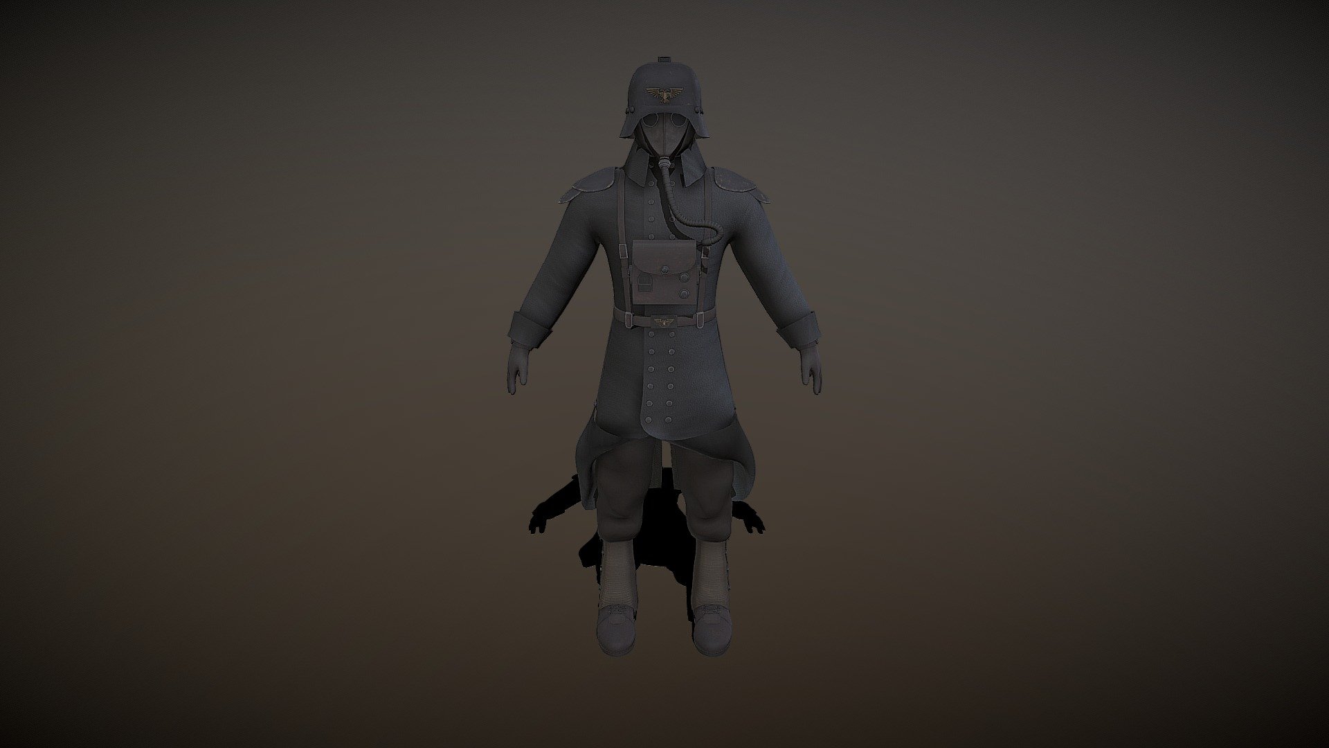 My first character is Warhammer 40k soldier of the Death Corps Krieg
The model was made by Blender texture Substance painter
Texture maps(base color) - Death Corps Krieg Soldiers - 3D model by Septim (@SeptimDev) 3d model