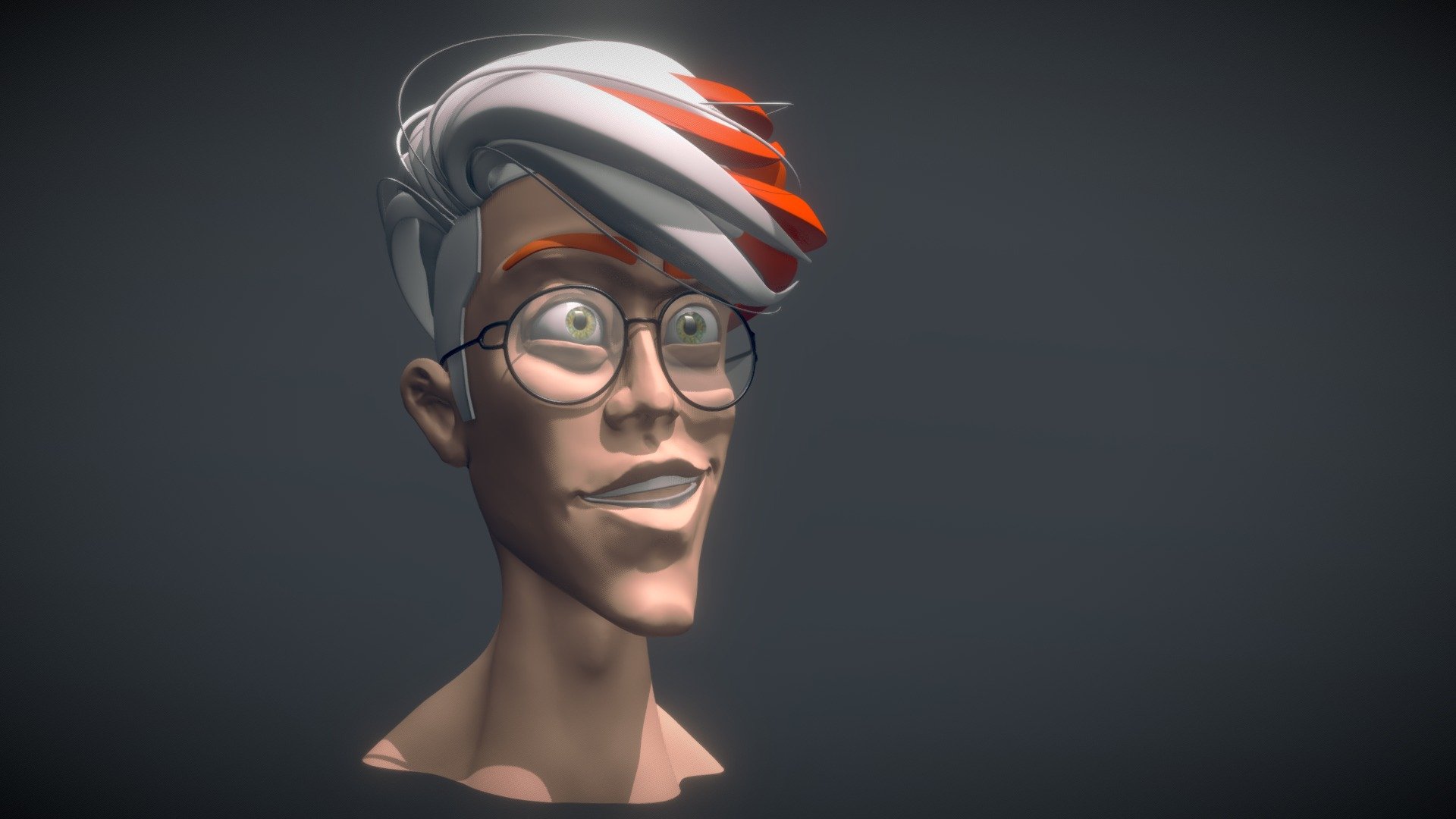 It's a character I've made a year ago&hellip; and just made a rework for sculptjanuary &hellip; - delighted - 3D model by ashrafiaadib3 3d model