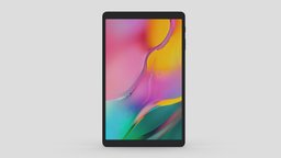 Samsung Galaxy Tab A 10.1 office, computer, device, pc, laptop, tablet, smart, electronics, equipment, headphone, audio, mockup, smartphone, cellular, android, ios, phone, realistic, cellphone, cheap, earphones, mock-up, render, 3d, mobile, home, screen