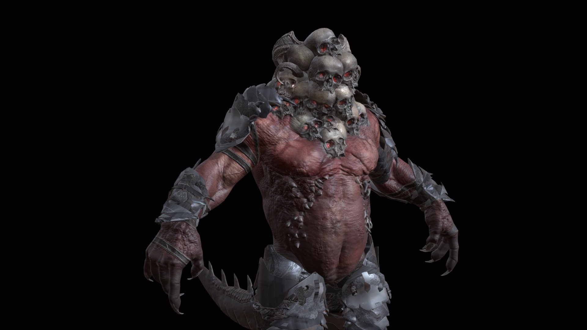 Low-poly model of the character DemonBoss 7
Suitable for games of different genre: RPG, strategy, first-person shooter, etc.
In the archive, the basic mesh.
faces 26559
verts 26570
tris  50782 - DemonBoss7 - Buy Royalty Free 3D model by dremorn 3d model