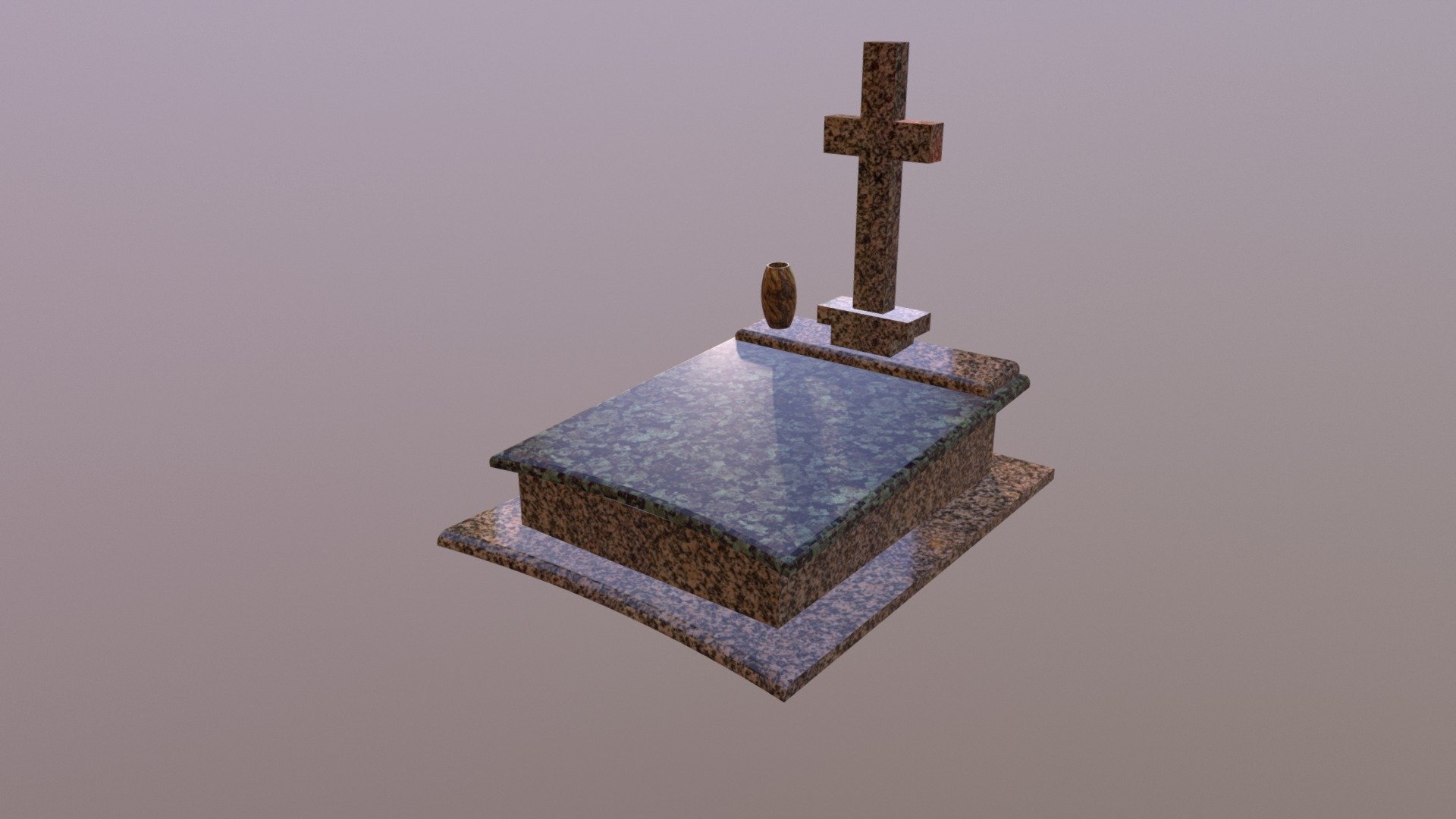 Tombstone 1 - 3D model by tandrzej 3d model