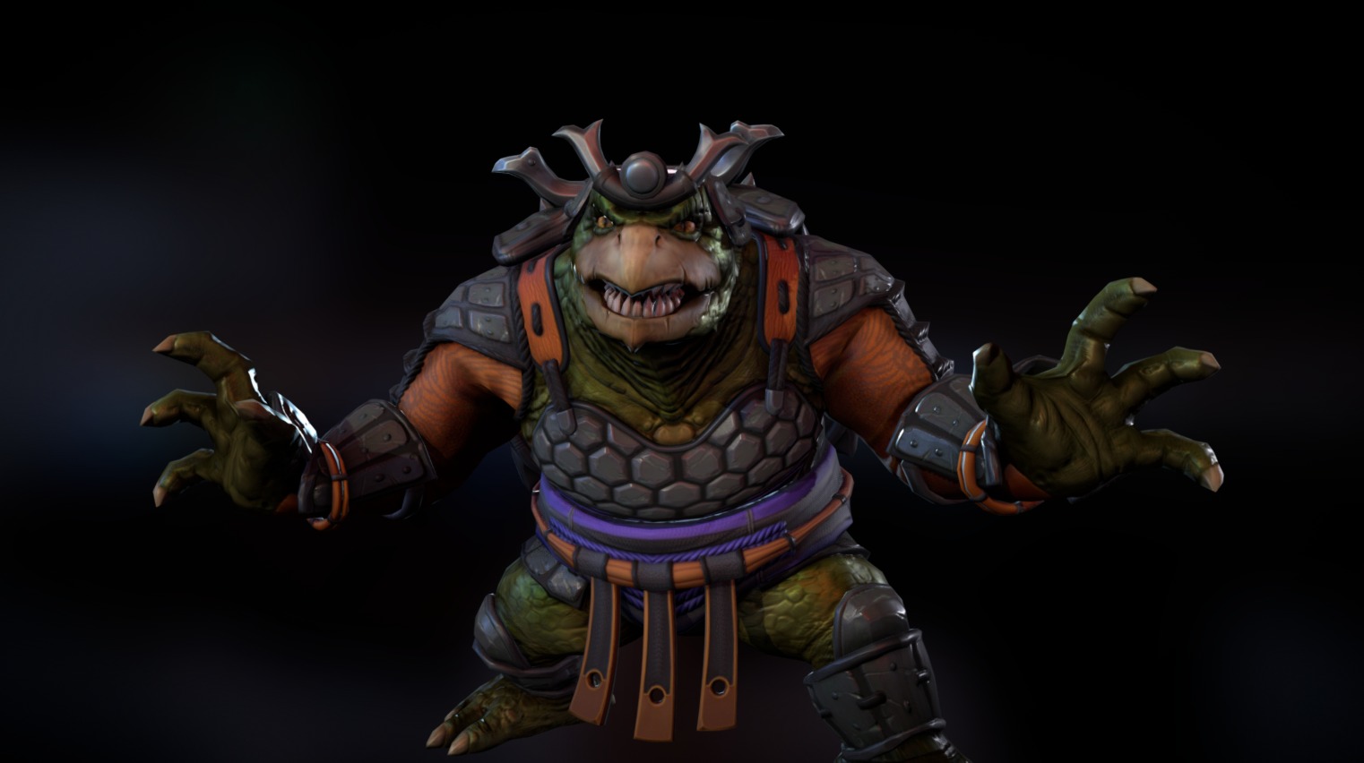 Recent Kuzenbo skin for SMITE Patch 4.8.  Super fun samurai theme this time.  Concept by John Bridges.  Thanks  verye much for looking - Honor Bound Kuzenbo - 3D model by Jmiles 3d model