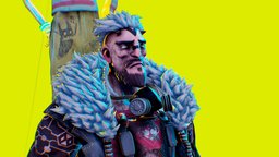 Synth music, toon, synth, cyberpunk, synthesizer, synthwave, rigged-character, newretrowave, aestethic, character, handpainted, cartoon, texturing-hand-painted