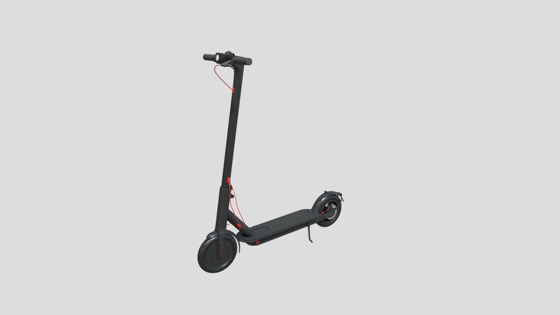 Electric kick scooter - Electric kick scooter - Download Free 3D model by joshua.advityinfomedia 3d model