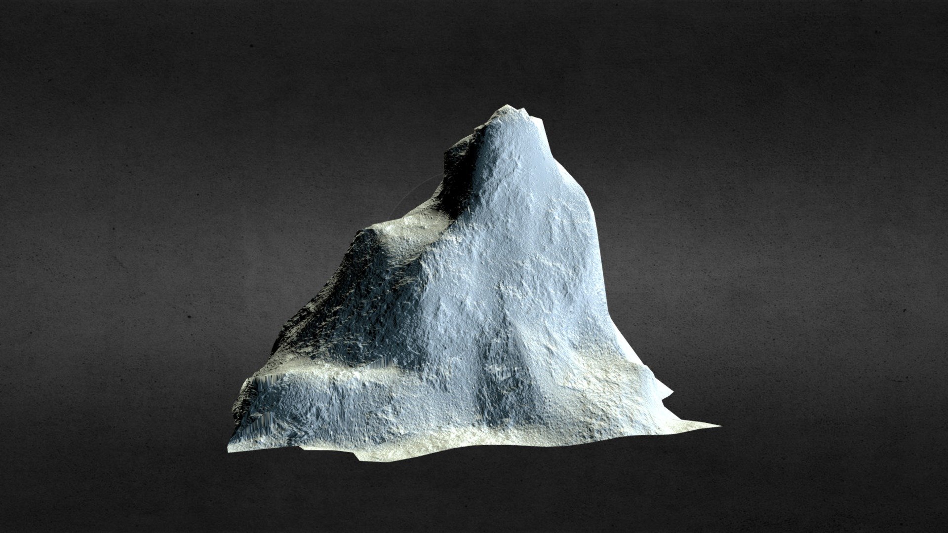 iceberg top that looks more like a mountain top ad in the end I didnt use it i my work but im leaving it here regardless - iceberg top thing - 3D model by dawbatog (@daw.batog) 3d model
