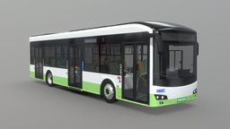 Electric City Bus II gen [Full Interior]