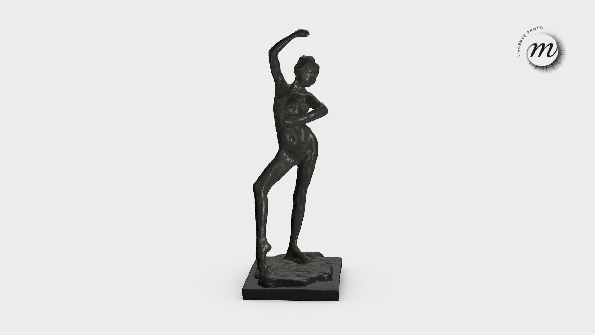 Danseuse espagnole

Edgar Degas (1834-1917)

PF006289

LIEU DE CONSERVATION DE L’ORIGINAL : Paris, musée d'Orsay

Original en bronze 

Reproduction Rmn-GP en bronze

DIMENSIONS : Hauteur : 42 cm Largeur : 20 cm Profondeur : 13 cm

Ateliers d’art des musées nationaux

L'Agence Photo

This is a light 3D model for web display. To use the high quality model contact agence.photo@rmngp.f

© Rmn-GrandPalais/Reproduction 3D Rmn-GP - Danseuse espagnole - Edgar Degas (1834-1917) - 3D model by Rmn-Grand Palais (@francecollections) 3d model
