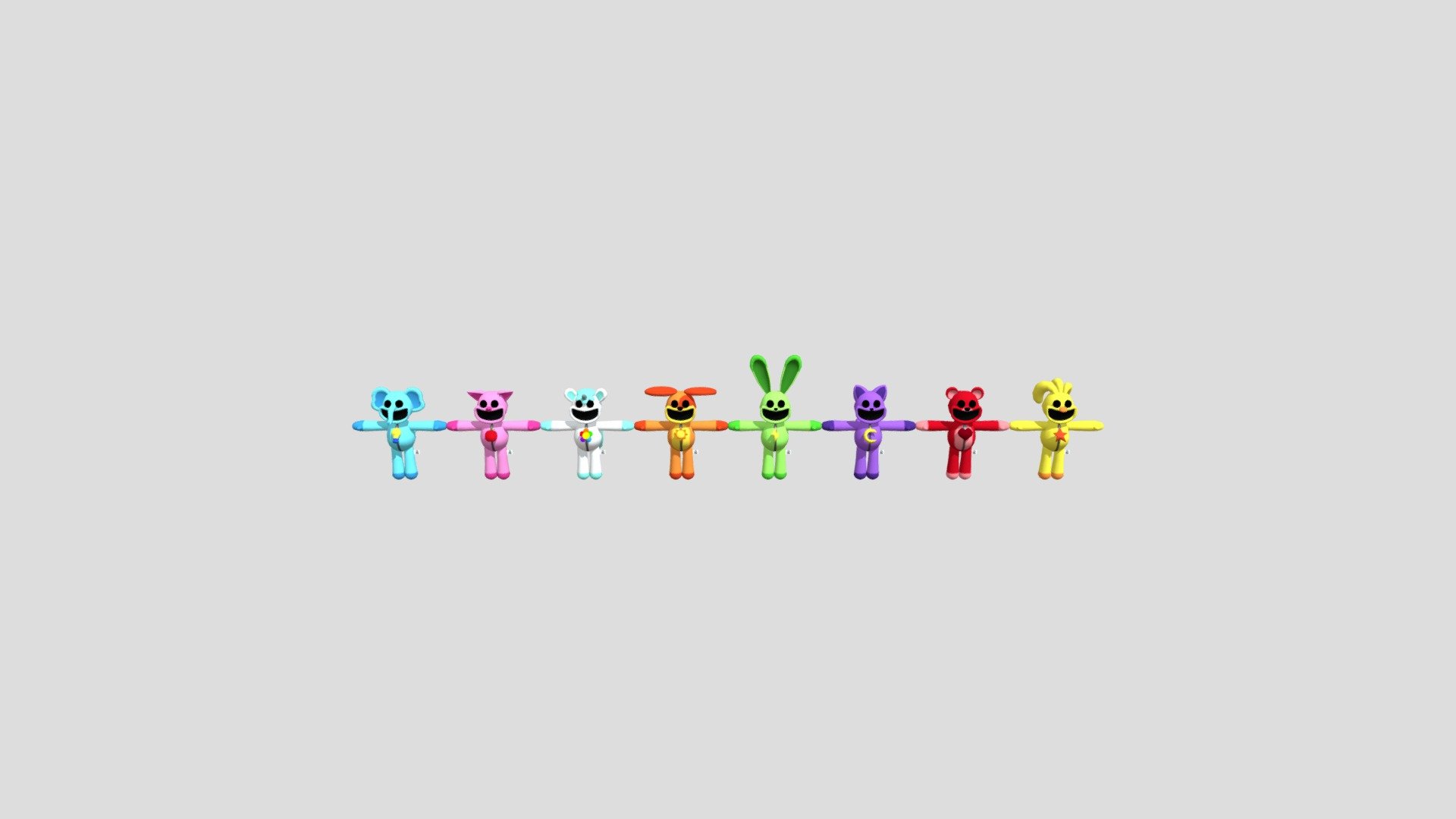 smiling-critters-poppy-playtime - 3D model by epplepos1530 3d model