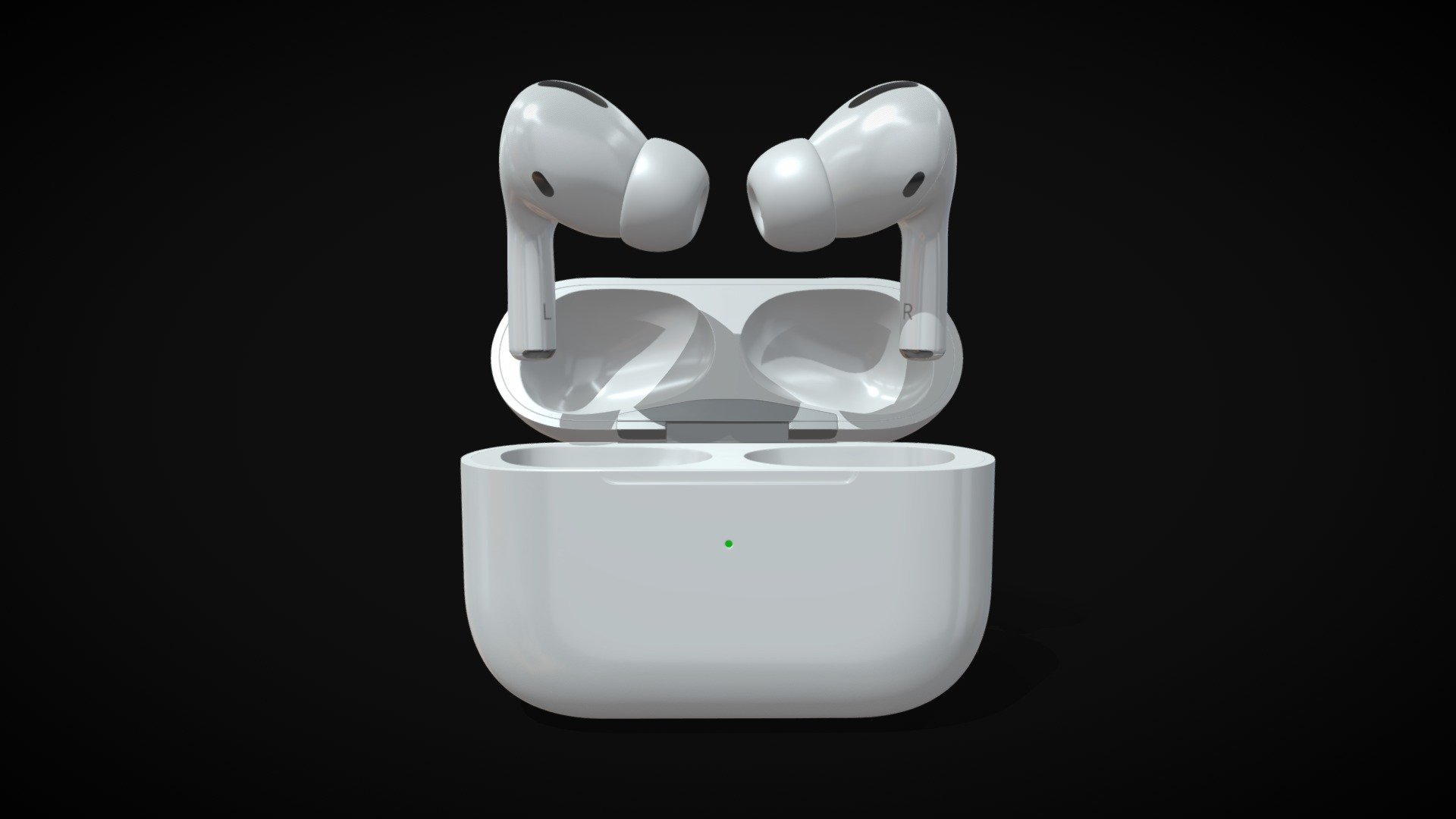 Apple AirPods Pro.

This set:
3D element v2.2
The model given is easy to use
- 1 file obj standard
- 1 file 3ds Max 2013 vray material
- 1 file 3ds Max 2013 corona material
- 1 file of 3Ds
- 1 file e3d full set of materials
- 1 file Cinema 4d standard

Topology of geometry:




forms and proportions of The 3D model

the geometry of the model was created very neatly

there are no many-sided polygons

detailed enough for close-up renders

the model optimized for turbosmooth modifier

Not collapsed the turbosmooth modified

apply the Smooth modifier with a parameter to get the desired level of detail

Materials and Textures:




3ds max files included Vray-Shaders

3ds max files included Corona-Shaders

file e3d full set of materials

all texture paths are cleared

Organization of scene:




to all objects and materials

real world size (system units - mm)

coordinates of location of the model in space (x0, y0, z0)

does not contain extraneous or hidden objects (lights, cameras, shapes etc.)
 - Apple AirPods Pro - Buy Royalty Free 3D model by madMIX 3d model