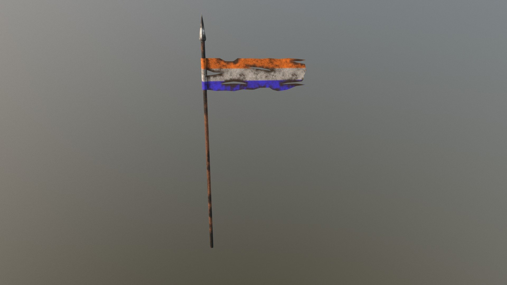 This is an old Dutch flag used in the Grutte Pier VR Game 3d model