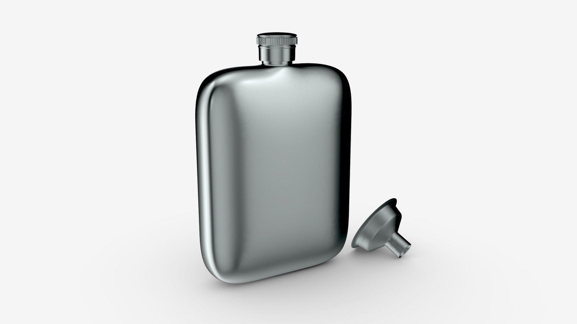 Liquor flask 04 - Buy Royalty Free 3D model by HQ3DMOD (@AivisAstics) 3d model