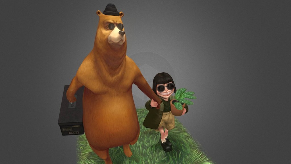 do not trust the bears - Leon mis - 3D model by graft 3d model