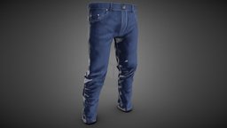 Blue Jeans Pants cloth, people, fashion, clothes, pants, classic, jeans, fabric, casual, men, wear, trousers, denim, pant, apparel, character, man, clothing, black