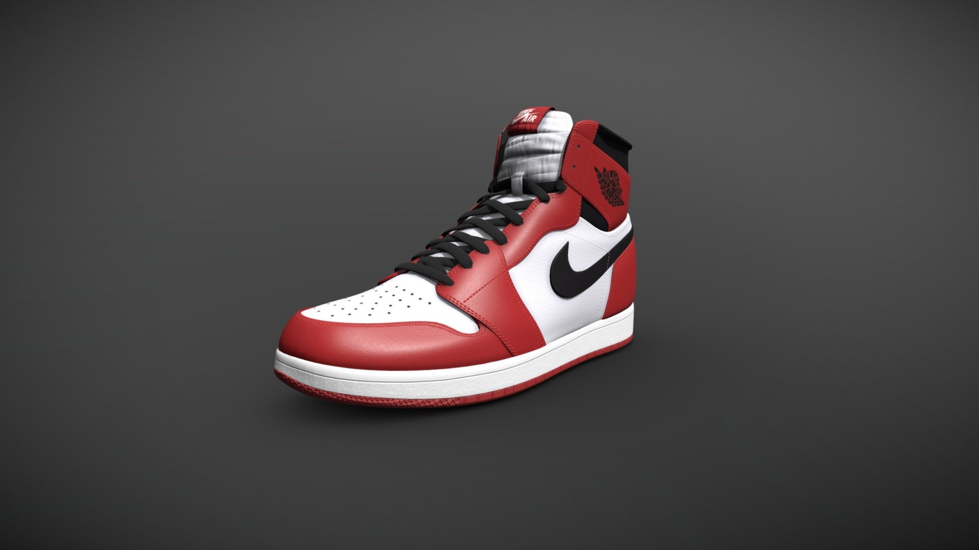3D Model of a Nike Jordan 1 High. Made with Maya and Substance.

ArtStation: https://www.artstation.com/adedesign - Nike Air Jordan 1 Retro High OG Chicago - 3D model by Adrián García (@adrigx2) 3d model