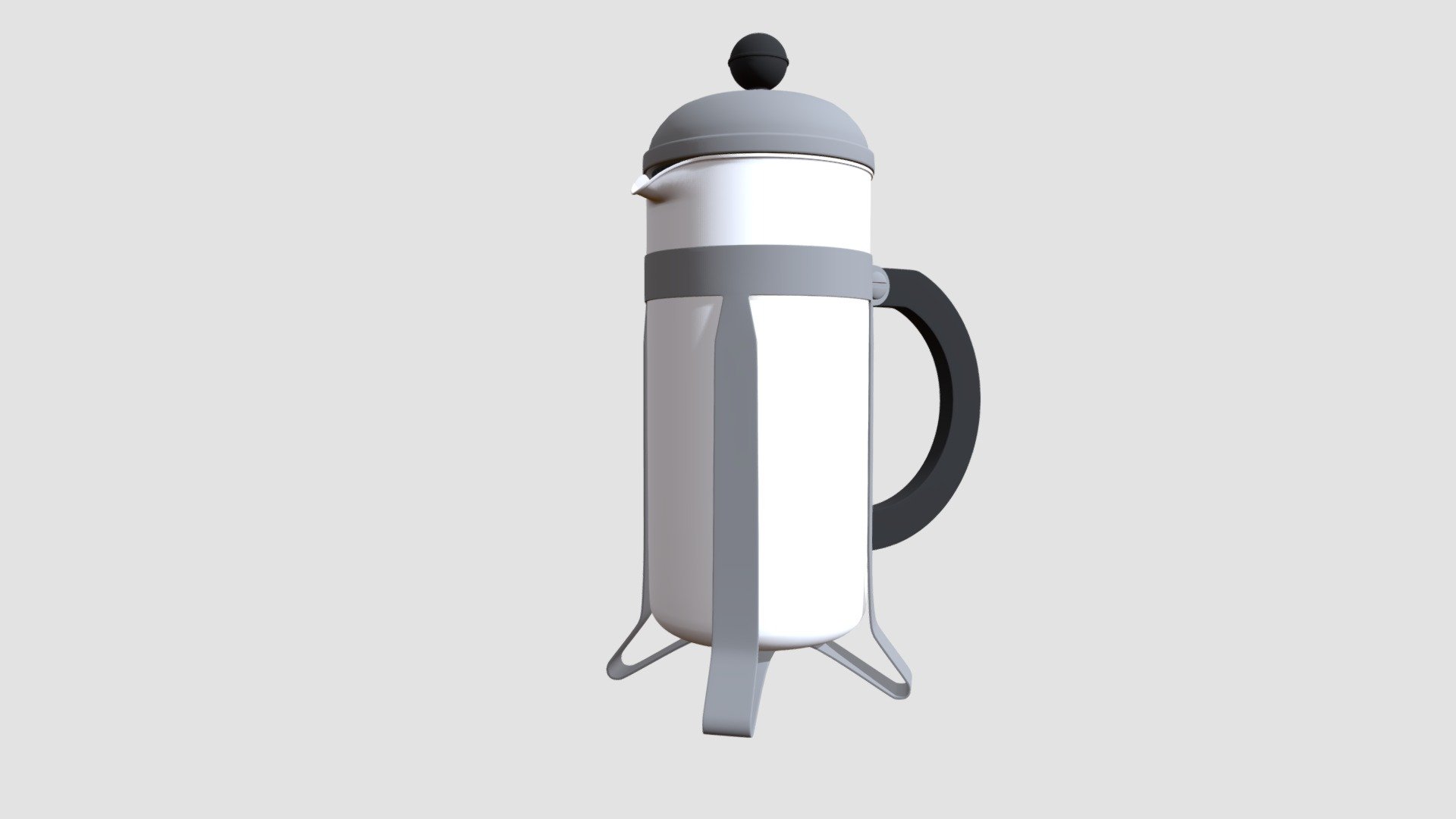 Highly detailed 3d model of coffee maker with all textures, shaders and materials. It is ready to use, just put it into your scene 3d model