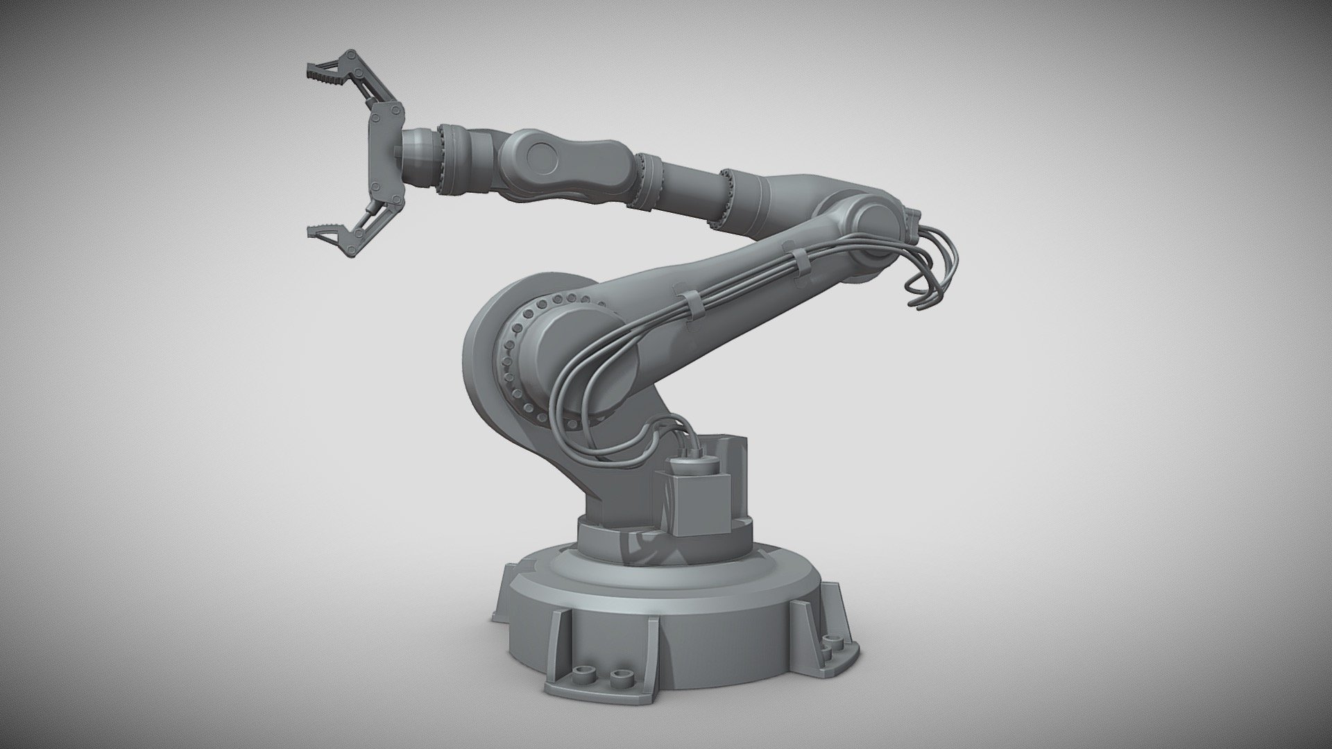 Robotic Arm 1 - 3D model by navarro.tenyo 3d model