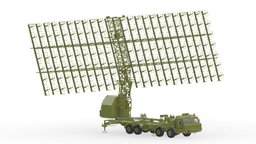 Nebo M RLM-ME VHF-Band Radar System truck, printing, m, russian, vr, surveillance, ar, russia, early, me, print, radar, defence, warning, integrated, anti-aircraft, vhf, uhf, 3d, mobile, military, nebo, rlm, rlm-me, nebo-m, multi-functional, 55zh6me, syste, multi-band, nebo-me, rlm-m, 55zh6m