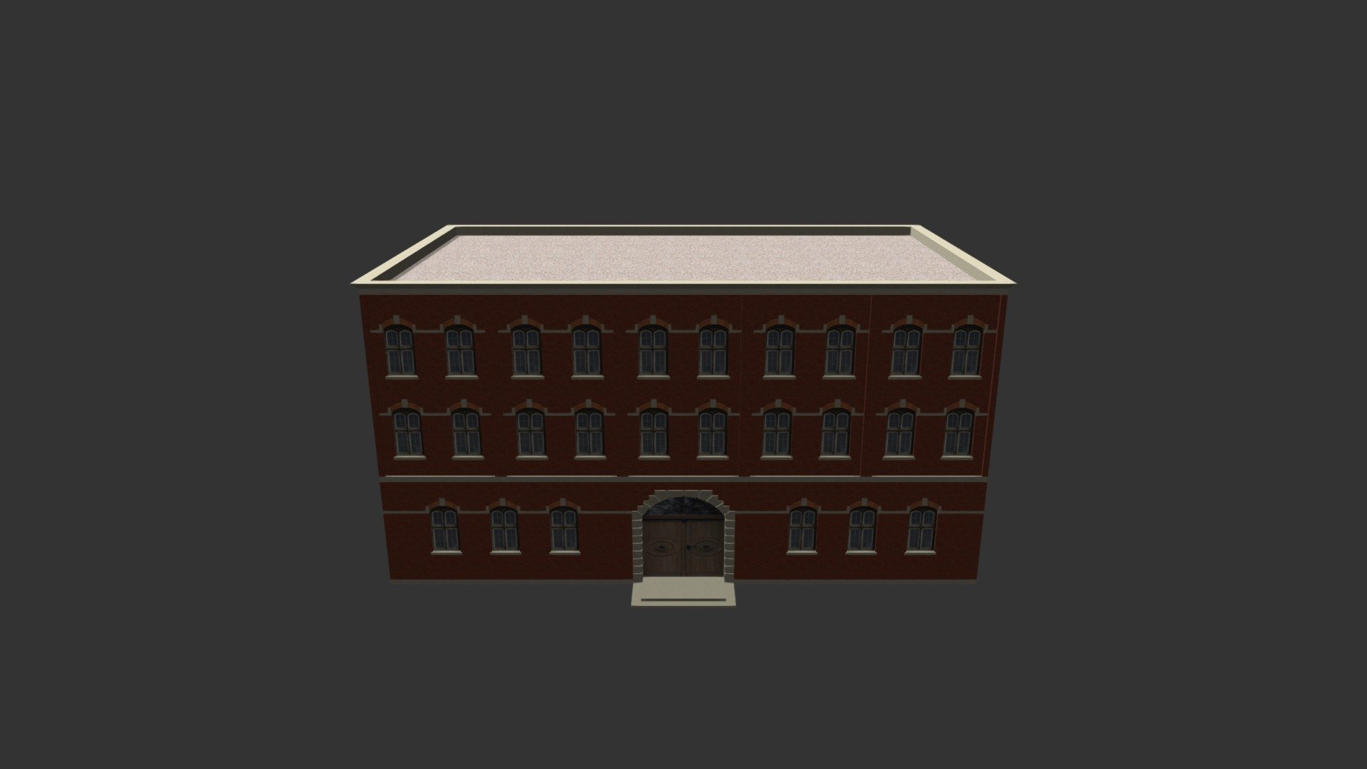 Factory Building 04
A low-poly 3d model ready for Virtual Reality (VR), Augmented Reality (AR), games and other real-time apps.

This model is based on a real life building and uses 9982 triangles (5589 polygons) and 4 materials.

Scaled to a default scale of 1 unit = 1 meter

This set comes with :

Model files in 3DS format files (.3ds) 
Model files in FBX format files (.fbx) 
Model files in OBJ format files (.obj &amp; .mtl) 

Textures : 
Diffuse Maps 
Normal Maps

All Textures are preloaded on the materials and prefabs so this prop is ready to be dropped in to any of your scenes.

Optimised for game engines but can also be used in any 3d package 3d model