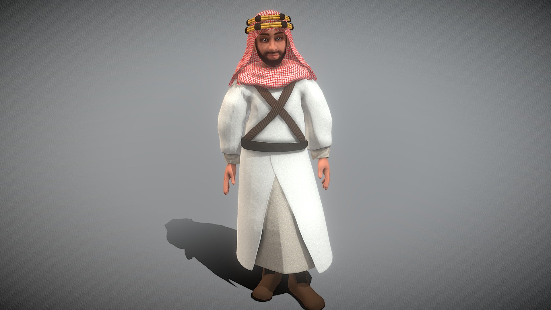 Here is a beautiful Arab Man model.

If you want more models, or you have any questions, please feel free to contact us.

E-mail: sgzxzj13@163.com - Arab Man - 3D model by Easy Game Studio (@Jeremy_Zh) 3d model