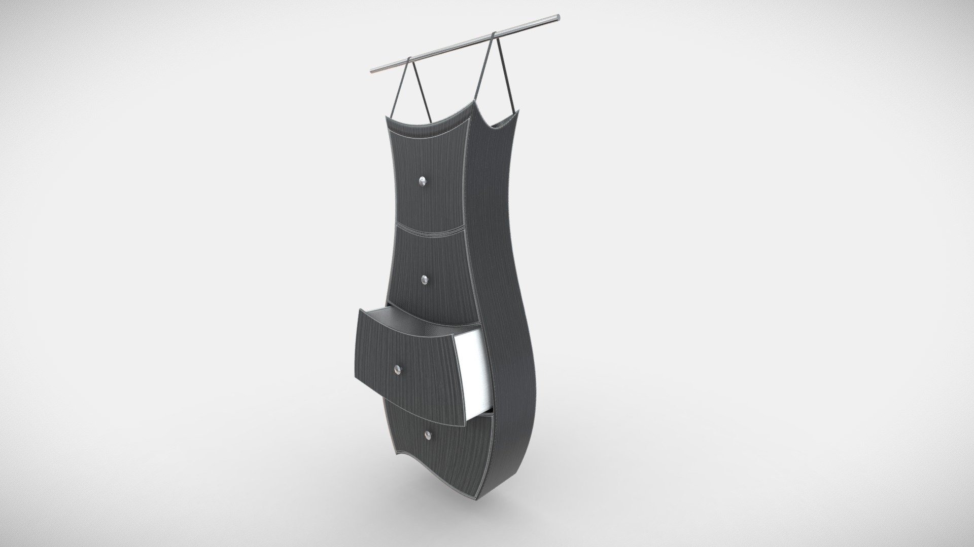 dresser - dress (Lesson 2) - dresser - dress (Lesson 2) - Download Free 3D model by VRA (@architect47) 3d model