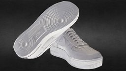 Nike Air Force 1 shoe, one, style, fashion, sports, ready, vr, force, nike, footwear, sneaker, sneakers, optimized, iconic, gamereadymodel, nikeair, fashionable, nikeairforceone, substancepainter, asset, game, blender, pbr, blender3d, air, gameasset, 1, shop, gameready, sportsshoe