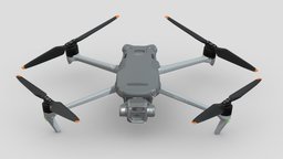 DJI Mavic 3 PBR Realistic quad, mini, film, pro, drone, 4, phantom, copter, flight, vr, ar, extreme, aircraft, camera, zoom, professional, movie, 3, quadrocopter, dji, quadcopter, mavic, inspire, cine, 2021, asset, game, 3d, low, poly, fly, air, video, 2022