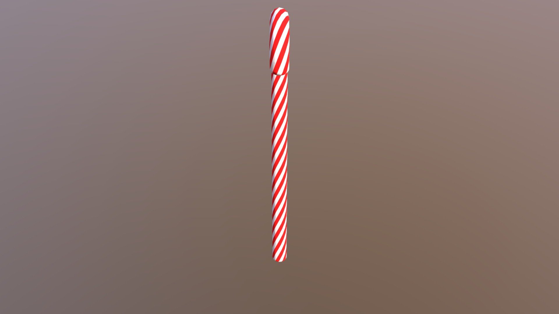 Small candy cane - Small Candy Cane - 3D model by Jordan Burckhardt (@burckhardtj) 3d model
