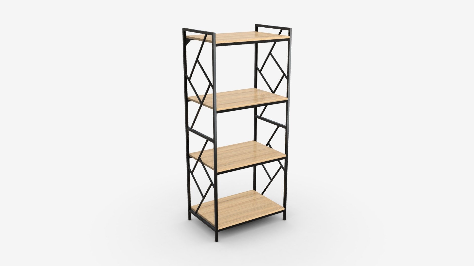 Shelf Study 02 - Buy Royalty Free 3D model by HQ3DMOD (@AivisAstics) 3d model