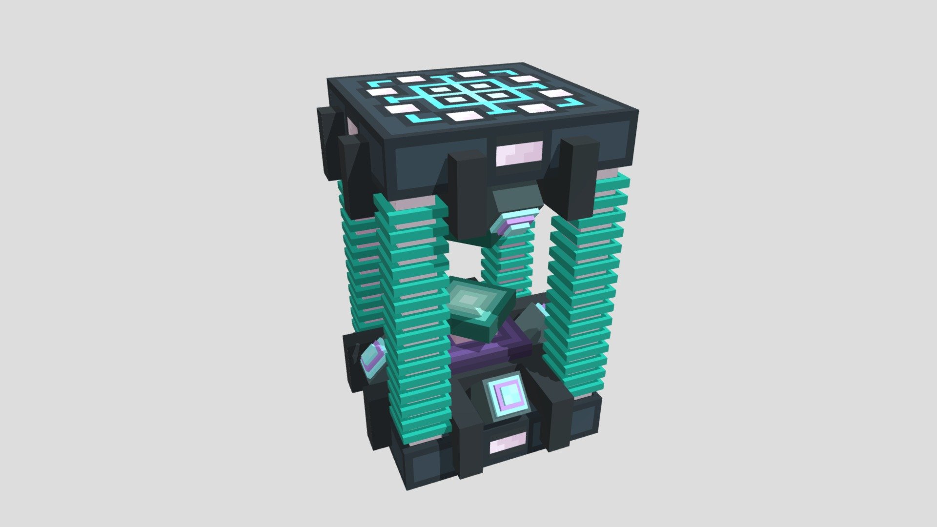 Made for modification Industrial Upgrade https://www.curseforge.com/minecraft/mc-mods/industrial-upgrade - Crystallizer 2 - 3D model by AsLan (@AsLane) 3d model