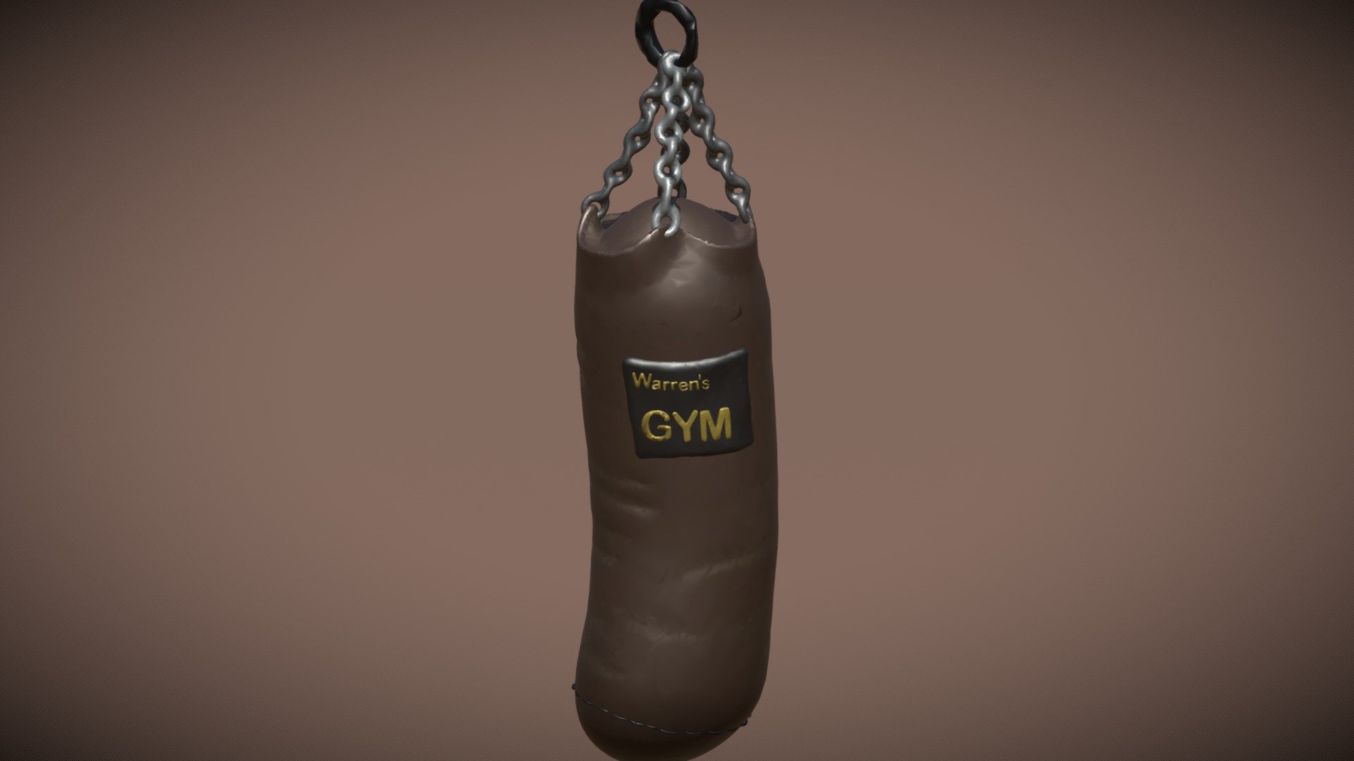 Boxing Heavy Bag - Download Free 3D model by urbanmasque 3d model
