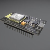 NodeMCU v3 arduino, parts, electronics, esp8266, circuits, unity