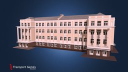 School (architect Kodner) school, ukraine, game-asset, citiesskylines, low-poly-model, dnipropetrovsk, lowpolymodel, dnepr, dnepropetrovsk, soviet-architecture, dnipro, cities_skylines, typical-project, low-poly, lowpoly, gameasset, cities-skylines, kodner