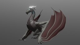 26 Sculpt January: Dragon (Zhafir)