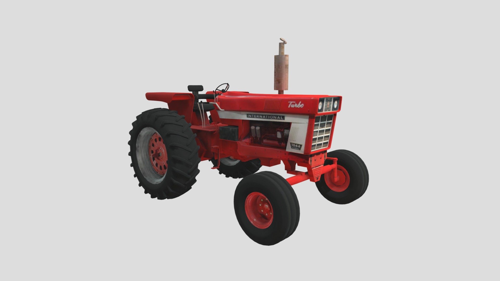 traktor - Download Free 3D model by e-sfera (@skolskaknjiga) 3d model