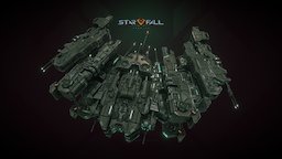 Starfall Tactics — Merlin Deprived dreadnought 