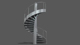 Spiral Stair Case case, spiral, step, stair