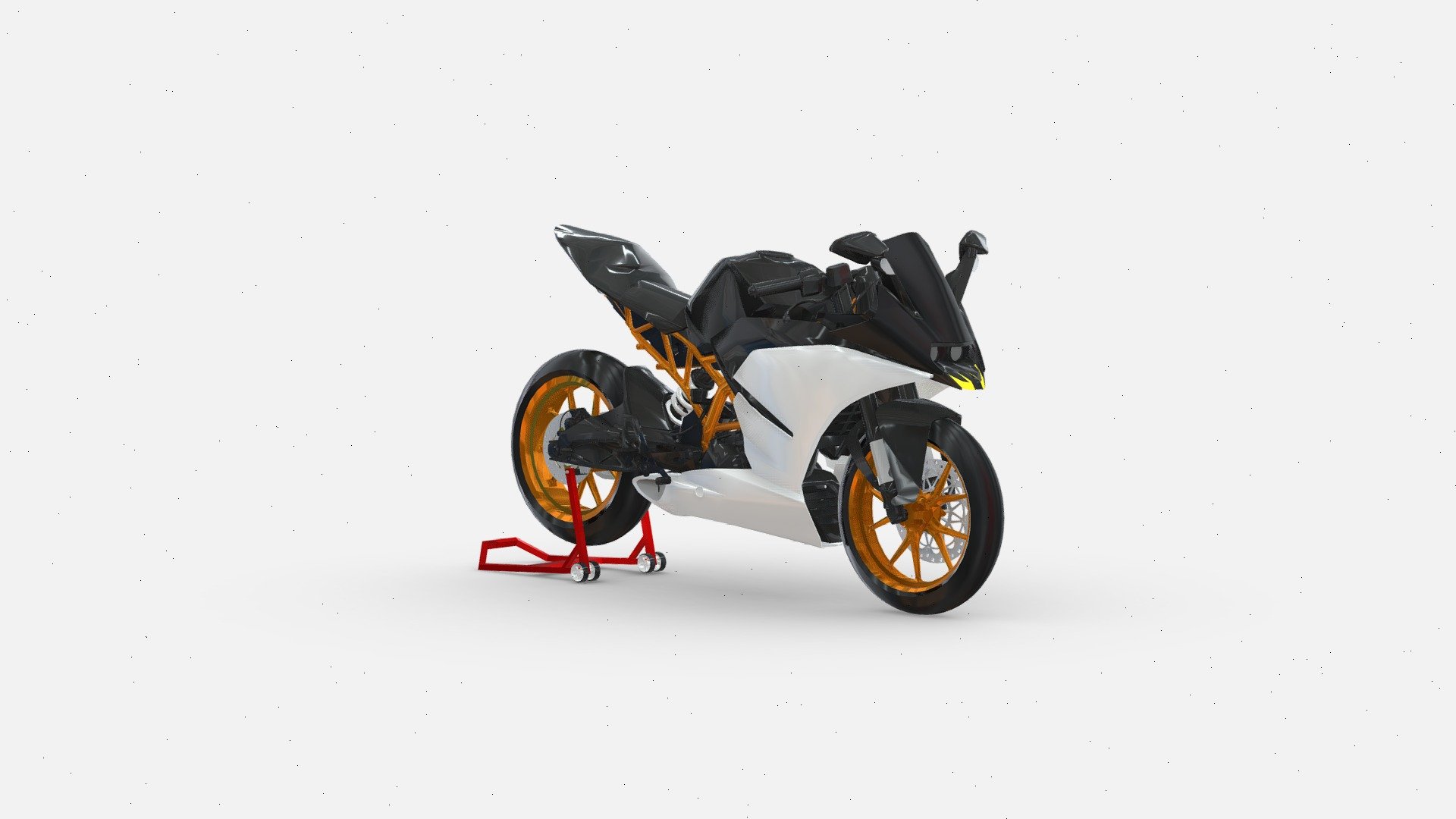 see all collection: https://skfb.ly/oOt6w - 3d model KTM-RC 390 - Buy Royalty Free 3D model by zizian 3d model