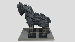 Trojan Horse monument monument, turkey, memorial, trojan, canakkale, horse